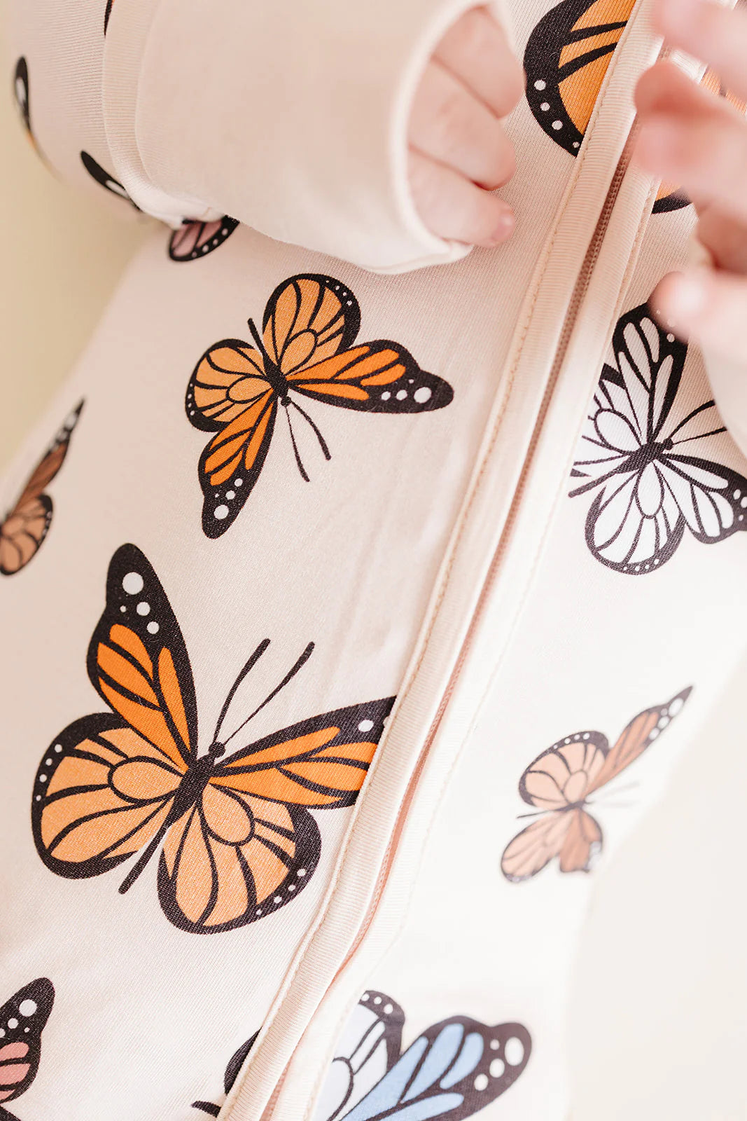 Butterflies Zip Romper