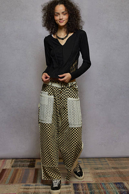 Carpenter-Style Twill Pants