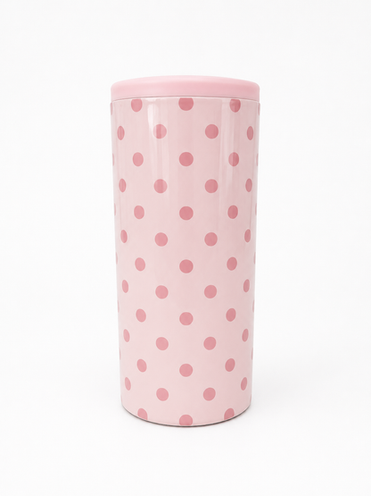 Hard Cooling Can in Pink Polka Dot