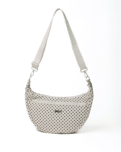Pearl Dot Crescent Bag