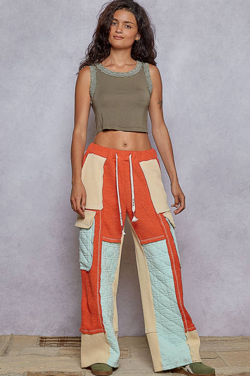 Quilted Comfort Pants