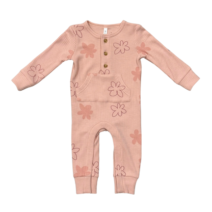Daisy Waffle Romper