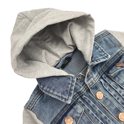 Hooded Denim Jacket