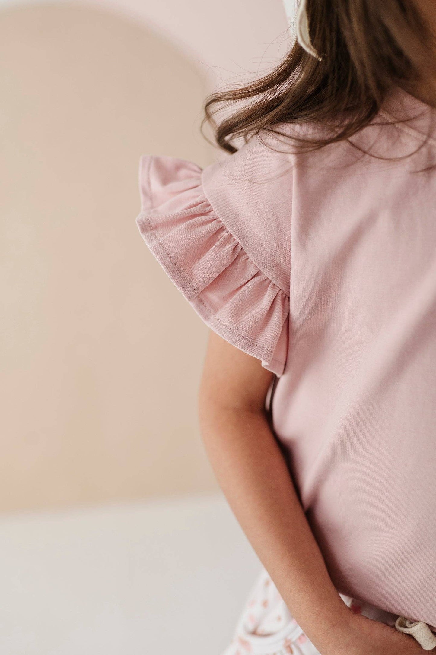 Sofia Ruffle Sleeve Top