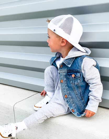 Hooded Denim Jacket