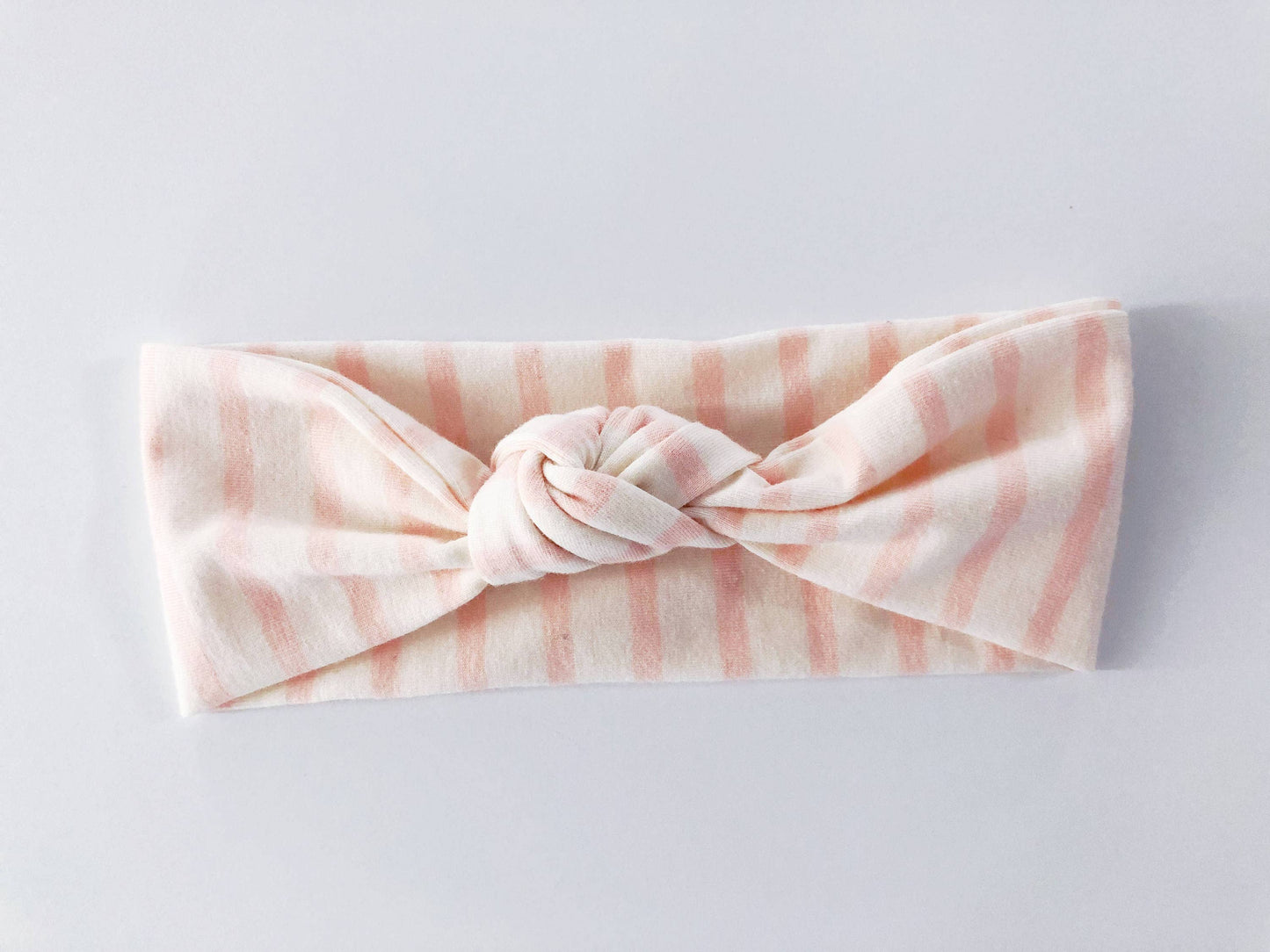 Light Pink Stripe Headband