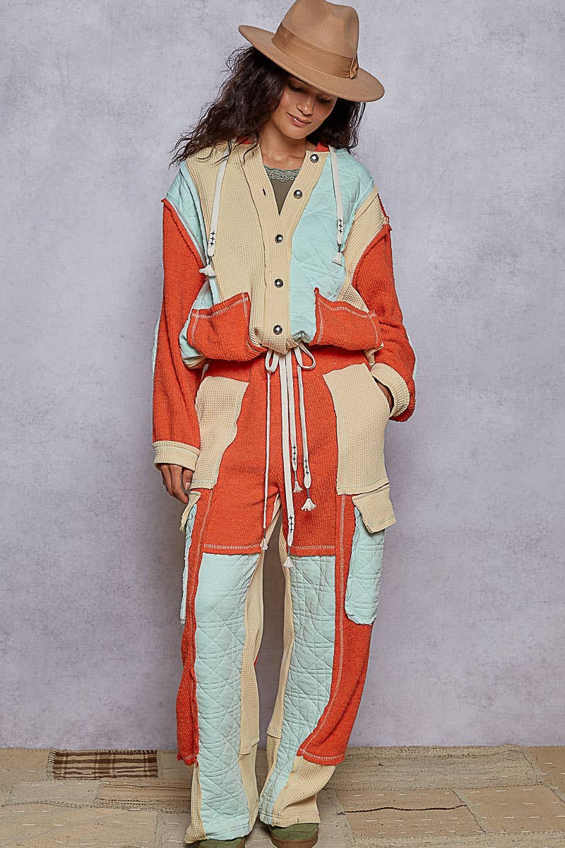 Quilted Comfort Pants