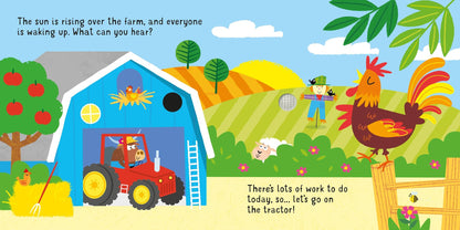 Let's go on a Tractor sound book : Usborne