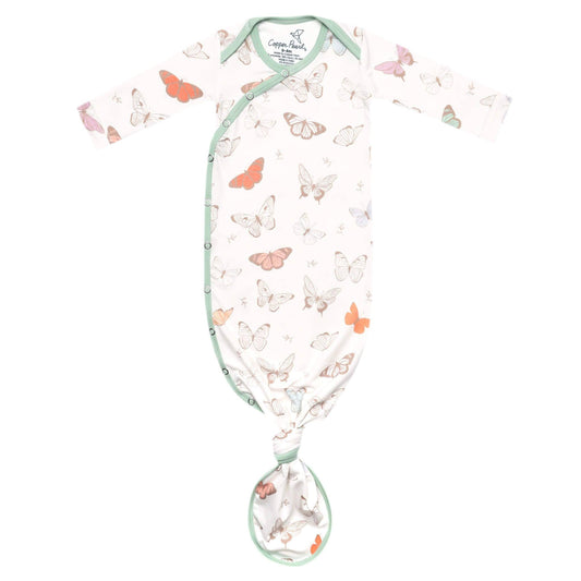 Newborn Knotted Gown - Luna