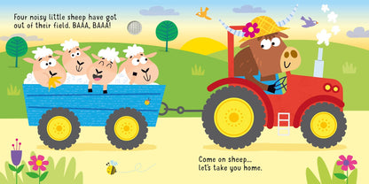 Let's go on a Tractor sound book : Usborne