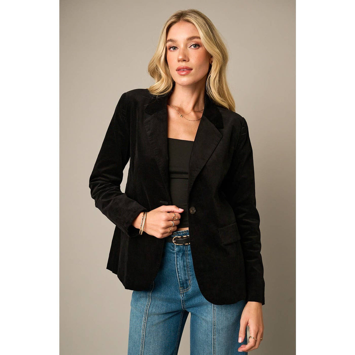CLASSIC CORDUROY BLAZER
