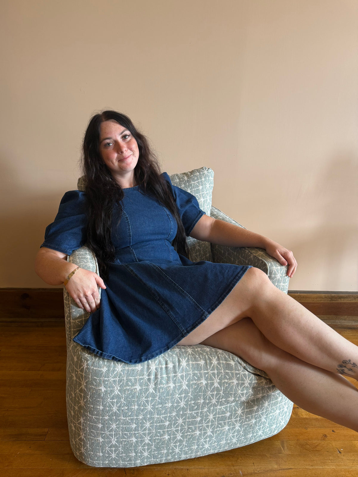 Daisy Denim Dress