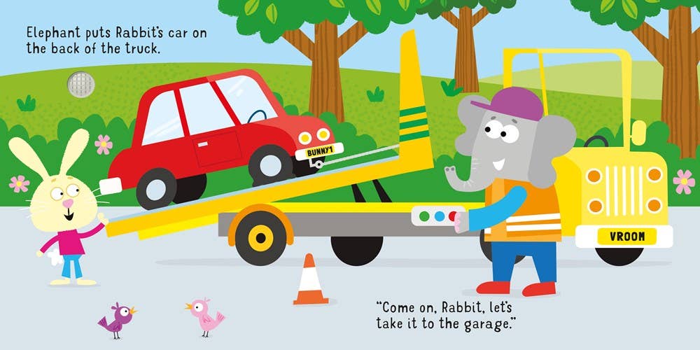Let's go on a Truck! sound book : Usborne