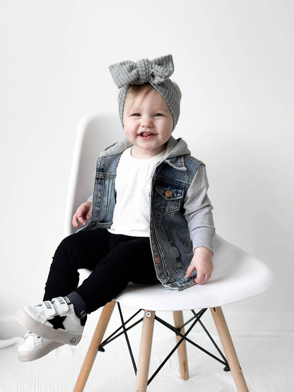 Hooded Denim Jacket