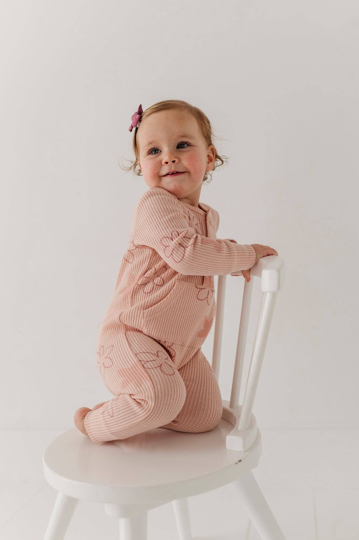 Daisy Waffle Romper
