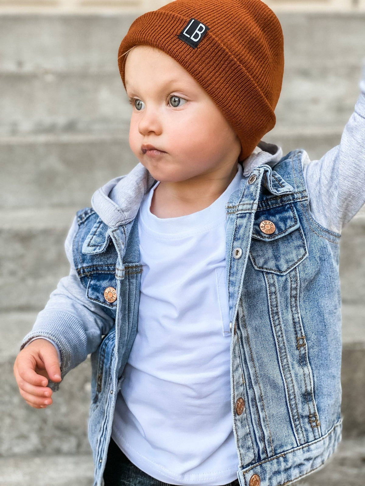Hooded Denim Jacket