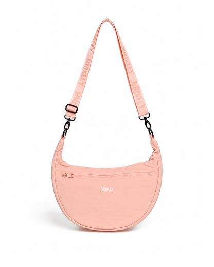 Peach Crescent bag