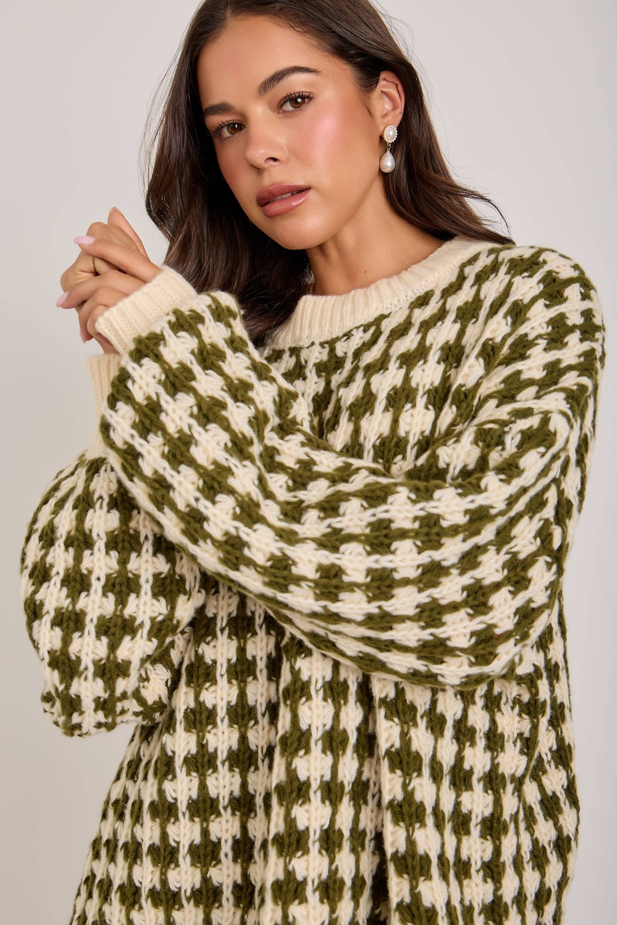 COZY CHUNKY OVERSIZED SWEATER TOP