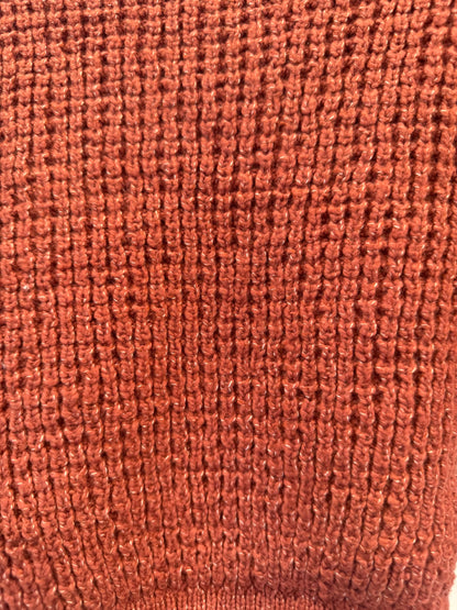 Quincy Mae Cranberry Chunky Knit Sweater