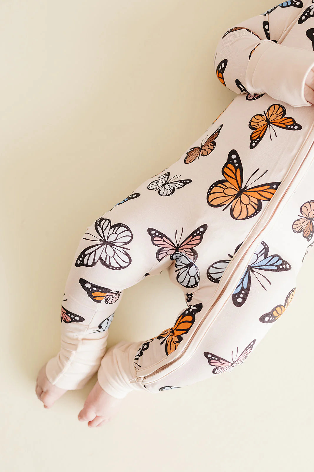 Butterflies Zip Romper