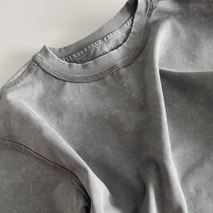 Toddler Sleet Stone-Wash Long Sleeve Tee