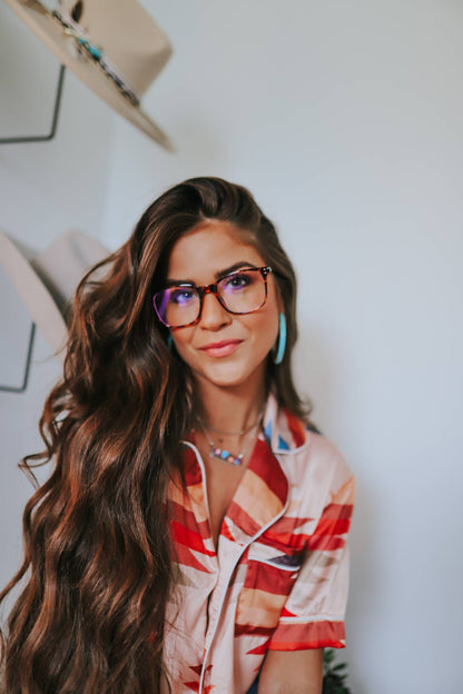 Tortoise Brown Blue Light Glasses