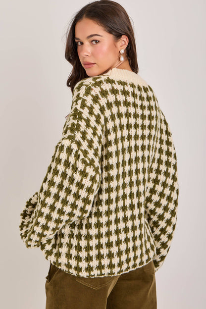 COZY CHUNKY OVERSIZED SWEATER TOP