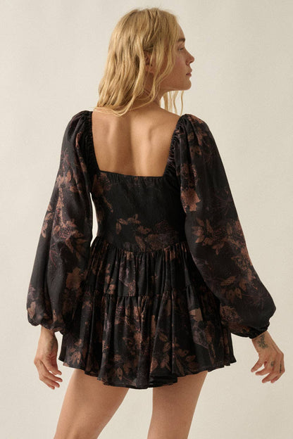 Floral Ruffle Romper