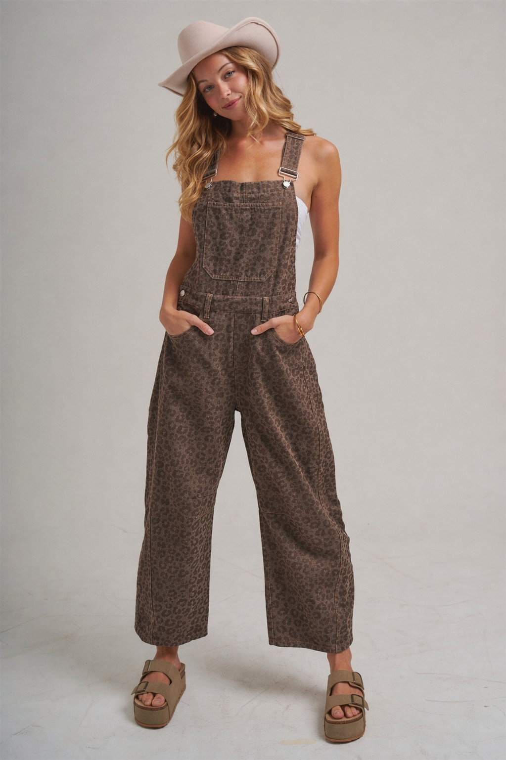 VINTAGE LEOPARD OVERALL